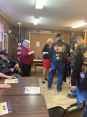 Ceremony for MI VVA Chapter 1047 by the Michilimacinac Chapter, NSDAR