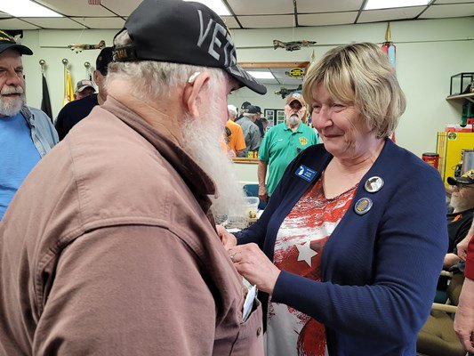 Ceremony for MI VVA Chapter 109 by the Sarah Treat Prudden Chapter, NSDAR.