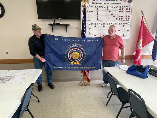Ceremony for MI VVA Chapter 142 by the Nancy DeGraff Toll Chapter, NSDAR