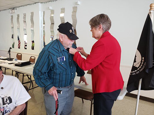 Ceremony for MI VVA Chapter 154 by the Alexander Macomb Chapter, NSDAR