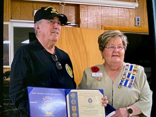 Ceremony for MI VVA Chapter 267 by the Three Flags Chapter, NSDAR