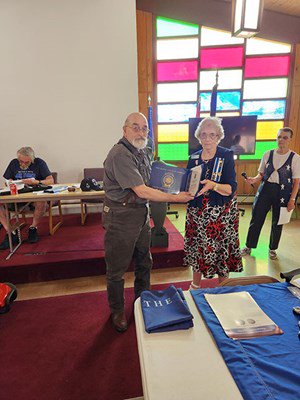 Ceremony for MI VVA Chapter 313 by the Battle Creek Chapter, NSDAR