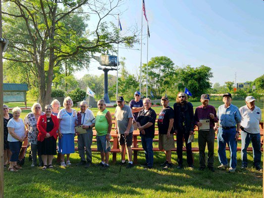 Ceremony for MI VVA Chapter 31 by the Muskegon Chapter, NSDAR