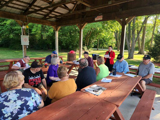 Ceremony for MI VVA Chapter 31 by the Muskegon Chapter, NSDAR