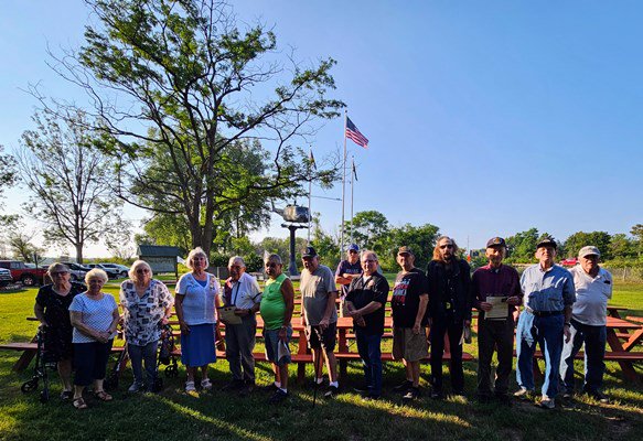 Ceremony for MI VVA Chapter 31 by the Muskegon Chapter, NSDAR