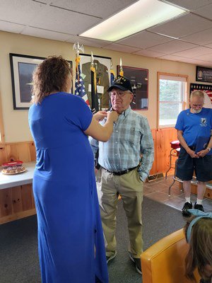 Ceremony for MI VVA Chapter 380 by the Lansing Chapter, NSDAR