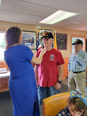 Ceremony for MI VVA Chapter 380 by the Lansing Chapter, NSDAR