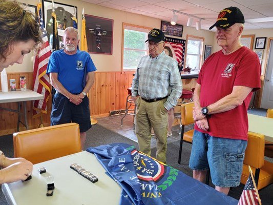 Ceremony for MI VVA Chapter 380 by the Lansing Chapter, NSDAR