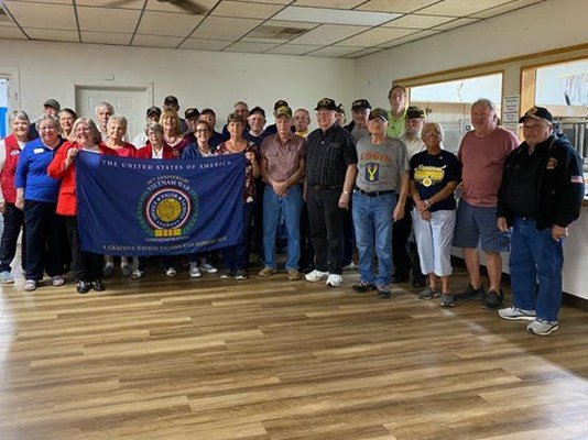 Ceremony for MI VVA Chapter 390 by the John Alden Chapter, NSDAR