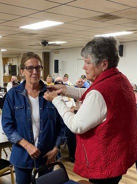 Ceremony for MI VVA Chapter 390 by the John Alden Chapter, NSDAR