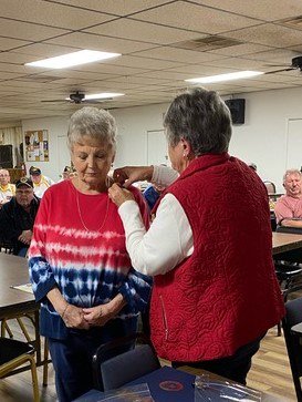 Ceremony for MI VVA Chapter 390 by the John Alden Chapter, NSDAR