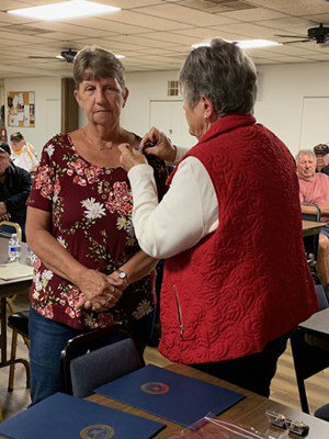 Ceremony for MI VVA Chapter 390 by the John Alden Chapter, NSDAR