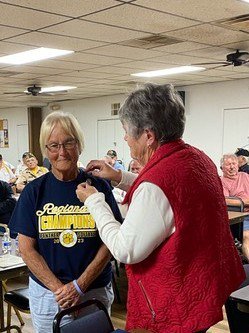 Ceremony for MI VVA Chapter 390 by the John Alden Chapter, NSDAR