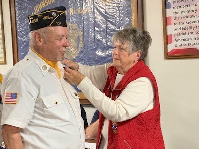 Ceremony for MI VVA Chapter 390 by the John Alden Chapter, NSDAR