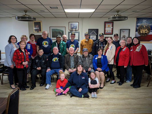 Ceremony for MI VVA Chapter 494 Vietnam veterans by the Anne Frisby Fitzhugh-Saginaw Chapter, NSDAR