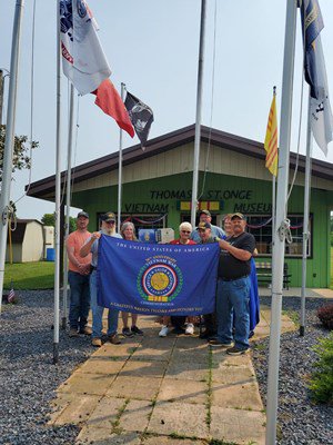 Ceremony for MI VVA Chapter 571 by the Lansing Chapter, NSDAR