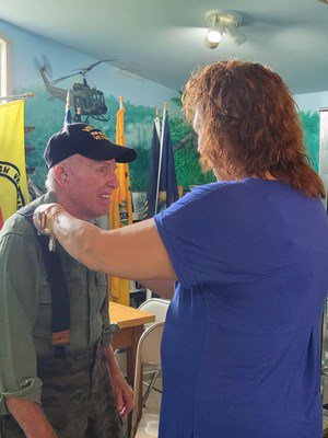 Ceremony for MI VVA Chapter 571 by the Lansing Chapter, NSDAR