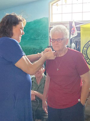 Ceremony for MI VVA Chapter 571 by the Lansing Chapter, NSDAR