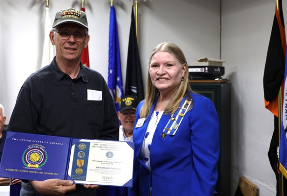 Ceremony for MI VVA Chapter 73 by the Elizabeth Schuyler Hamilton Chapter, NSDAR.