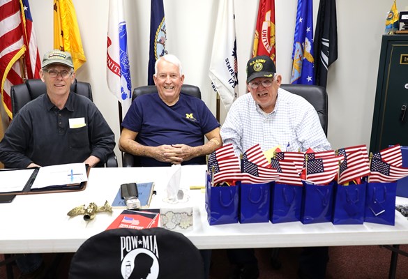 Ceremony for MI VVA Chapter 73 by the Elizabeth Schuyler Hamilton Chapter, NSDAR.