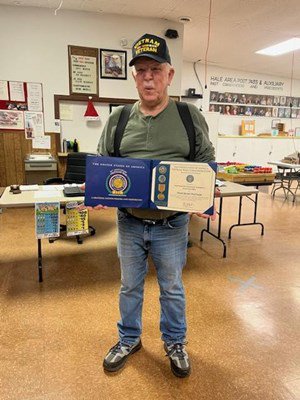 Ceremony for MI VVA Chapter 882 by the River Aux Sables Chapter, NSDAR