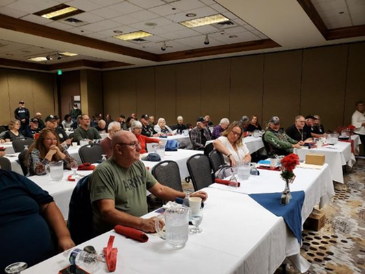 Honorary Partner ceremony for MT VVA Chapter 1087 by the MT Chief Ignace Chapter NSDAR.