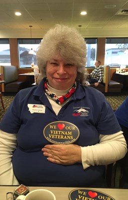 Honorary Partner ceremony for MT VVA Chapter 334 by the MT Shining Mountain Chapter NSDAR.