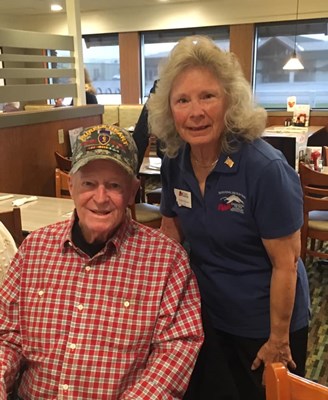 Honorary Partner ceremony for MT VVA Chapter 334 by the MT Shining Mountain Chapter NSDAR.