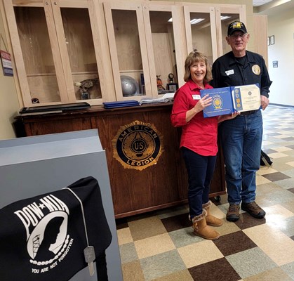 Honorary Partner ceremony for MT VVA Chapter 778 by the MT Oro Fino Chapter NSDAR.