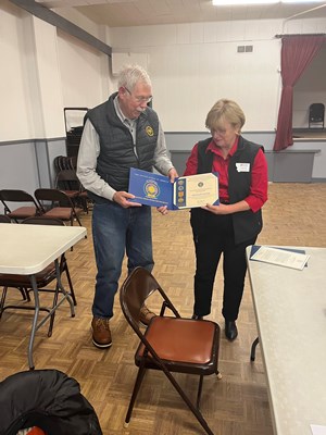 Honorary Partner ceremony for MT VVA Chapter 938 by the Bitterroot Chapter NSDAR.