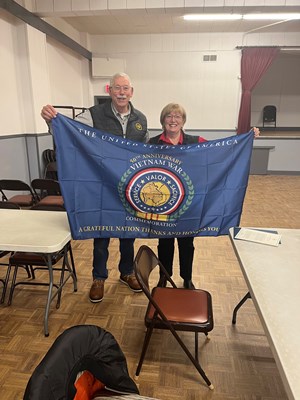 Honorary Partner ceremony for MT VVA Chapter 938 by the Bitterroot Chapter NSDAR.