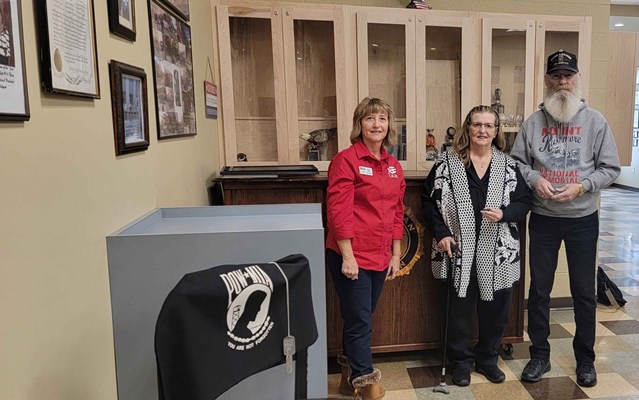 Honorary Partner ceremony for MT VVA State Council by the MT Oro Fino Chapter NSDAR.