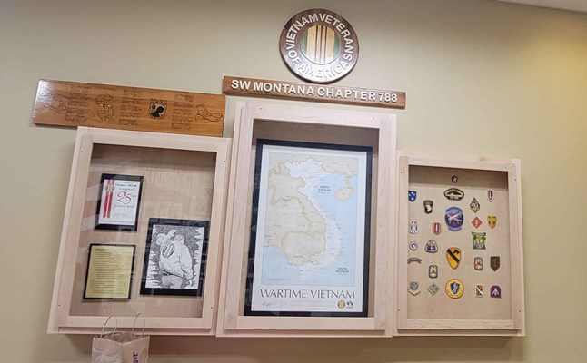 Honorary Partner ceremony for MT VVA State Council by the MT Oro Fino Chapter NSDAR.