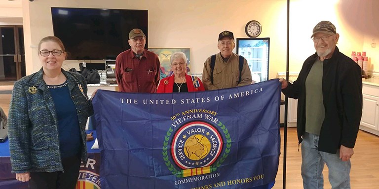 Ceremony for NH VVA Chapter 1034 by NH State Organization, NSDAR.