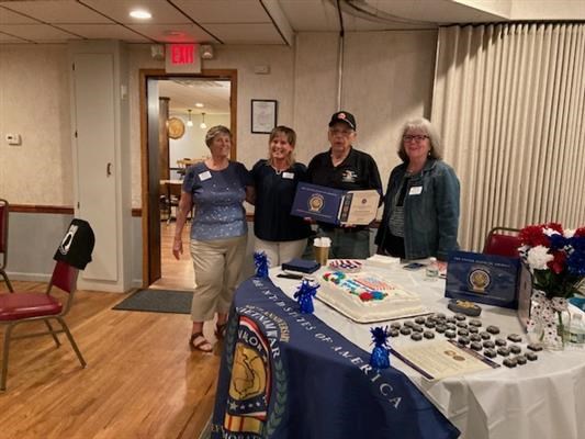 Honorary Partner ceremony for NJ VVA Chapter 12 by the NJ Middletown Chapter NSDAR.