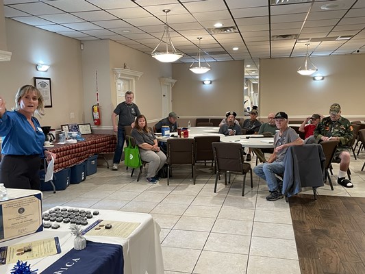 Honorary Partner ceremony for NJ VVA Chapter 721 by the NJ Middletown Chapter NSDAR.