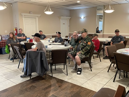 Honorary Partner ceremony for NJ VVA Chapter 721 by the NJ Middletown Chapter NSDAR.