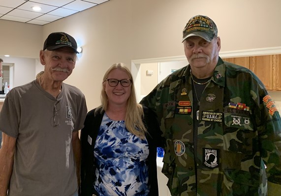 Honorary Partner ceremony for NJ VVA Chapter 721 by the NJ Middletown Chapter NSDAR.