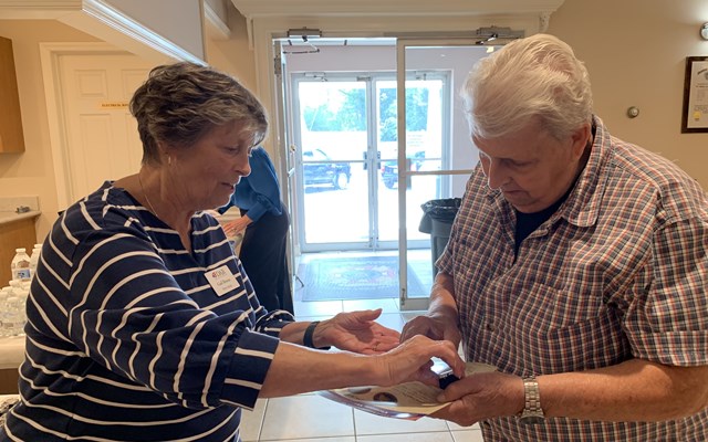 Honorary Partner ceremony for NJ VVA Chapter 721 by the NJ Middletown Chapter NSDAR.