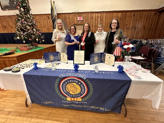 Ceremony for NJ VVA State Council by the NJ State Society &#38; Middletown Chapters NSDAR.