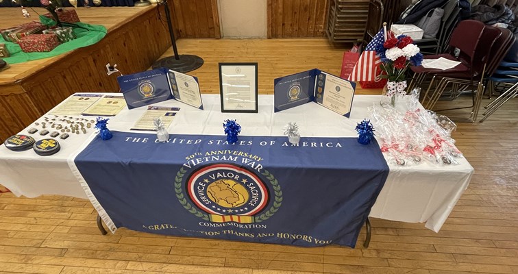 Ceremony for NJ VVA State Council by the NJ State Society &#38; Middletown Chapters NSDAR.