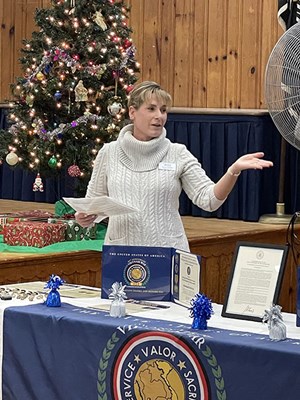 Ceremony for NJ VVA State Council by the NJ State Society &#38; Middletown Chapters NSDAR.