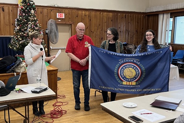 Ceremony for NJ VVA State Council by the NJ State Society &#38; Middletown Chapters NSDAR.