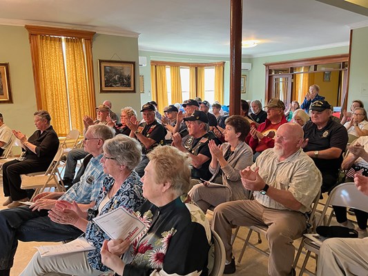 Honorary Partner ceremony for NY VVA Chapter 85 by the NY Oneonta and Otsego Chapters, NSDAR.