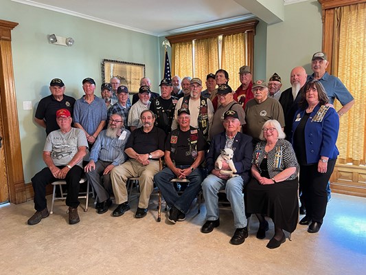 Honorary Partner ceremony for NY VVA Chapter 85 by the NY Oneonta and Otsego Chapters, NSDAR.