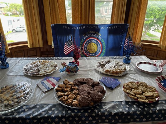 Honorary Partner ceremony for NY VVA Chapter 85 by the NY Oneonta and Otsego Chapters, NSDAR.