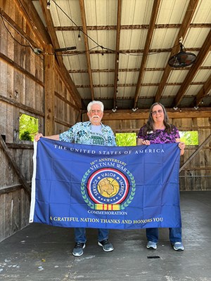 Ceremony for OH VVA Chapter 100 by the Nabby Lee Ames Chapter NSDAR.