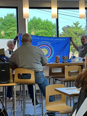 Ceremony for OH VVA Chapter 1095 by the Delaware City Chapter NSDAR