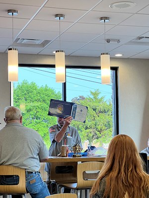 Ceremony for OH VVA Chapter 1095 by the Delaware City Chapter NSDAR