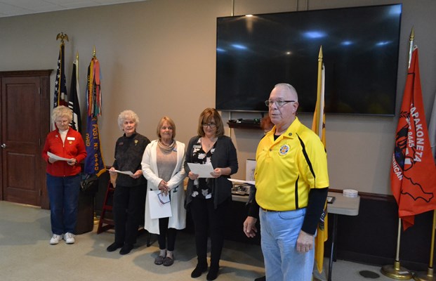Ceremony for OH VVA Chapter 1126 by the Fort GreeneVille Chapter NSDAR